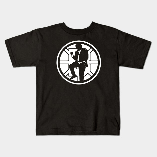 Rene Rancourt Fist Pump Kids T-Shirt by LikeMindedDesigns